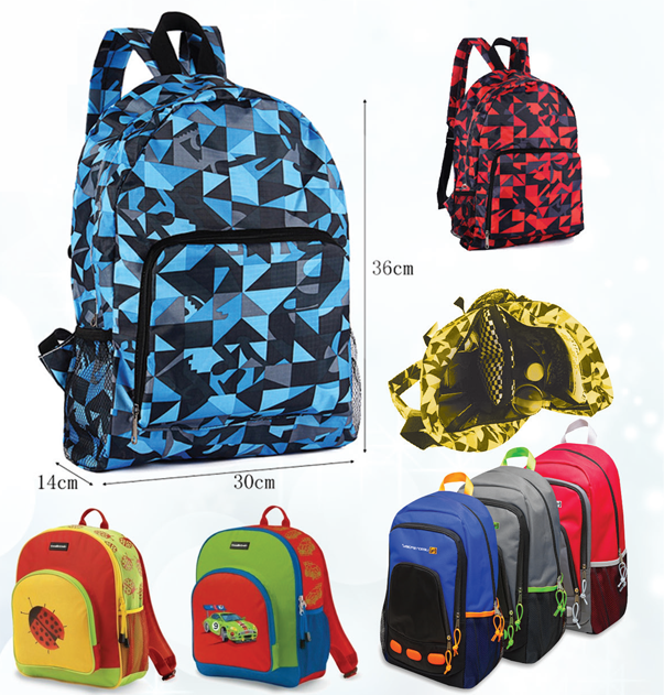 Assortment of Backpacks