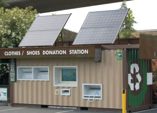Neighborhood Donation Recycling Station
