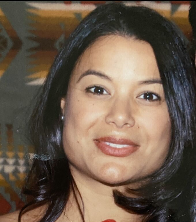 Portrait of Charlene Nijmeh, Chairwoman of the Muwekma Ohlone Tribe and founder of the Green Education Foundation